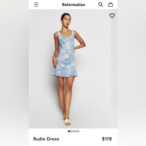 New with tags Reformation dress size 2. Never worn, bought wrong size.